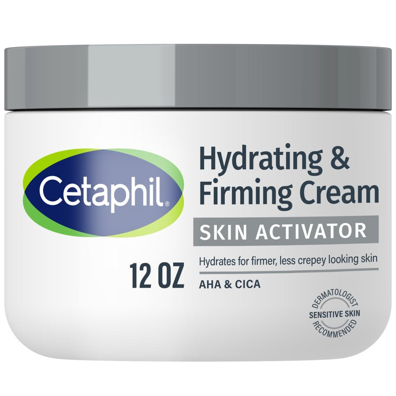 Hydrating & Firming Body Cream with Mandelic Acid & CICA - 12 oz
