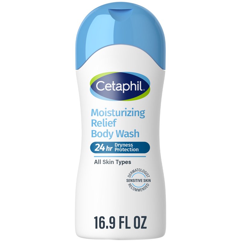 Moisturizing Relief Body Wash for Sensitive Skin - 24 Hour Hydration