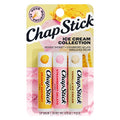 Ice Cream Flavored Lip Balm 3-Pack - Moisturizing Lip Care Set