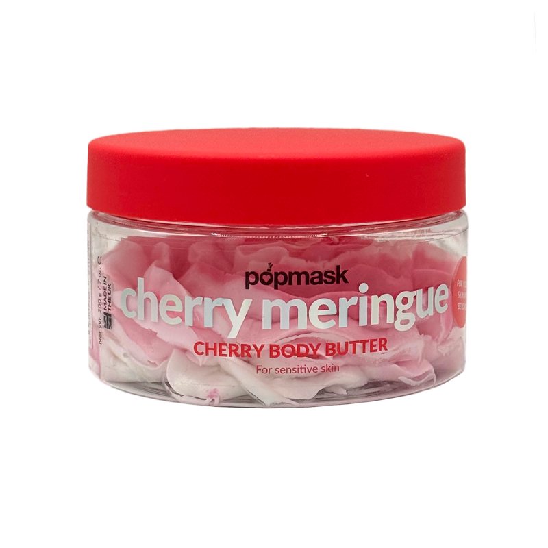 Cherry Meringue Whipped Body Butter - Hydrating Lotion for Teens