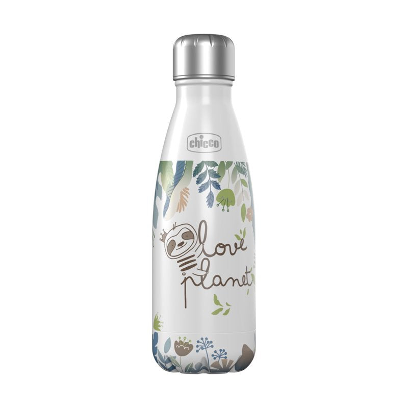 Stainless Steel Insulated Water Bottle for Kids - Sloth Design