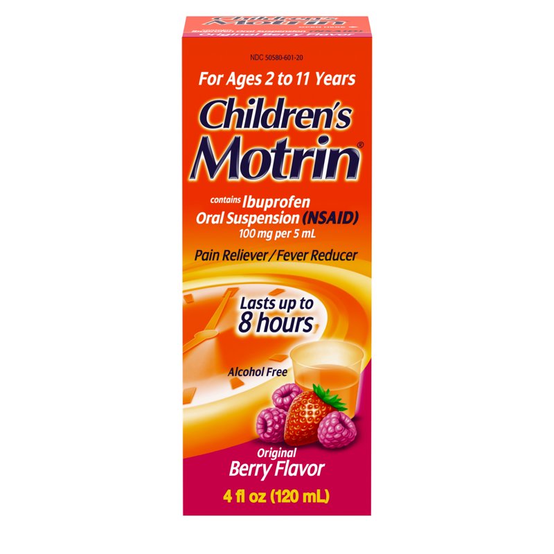 Children's Ibuprofen Oral Suspension, Berry Flavor, 4 fl. oz