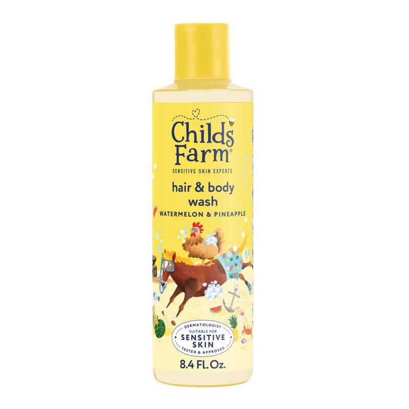 Kids Hair & Body Wash - Watermelon & Pineapple, Tear-Free Formula