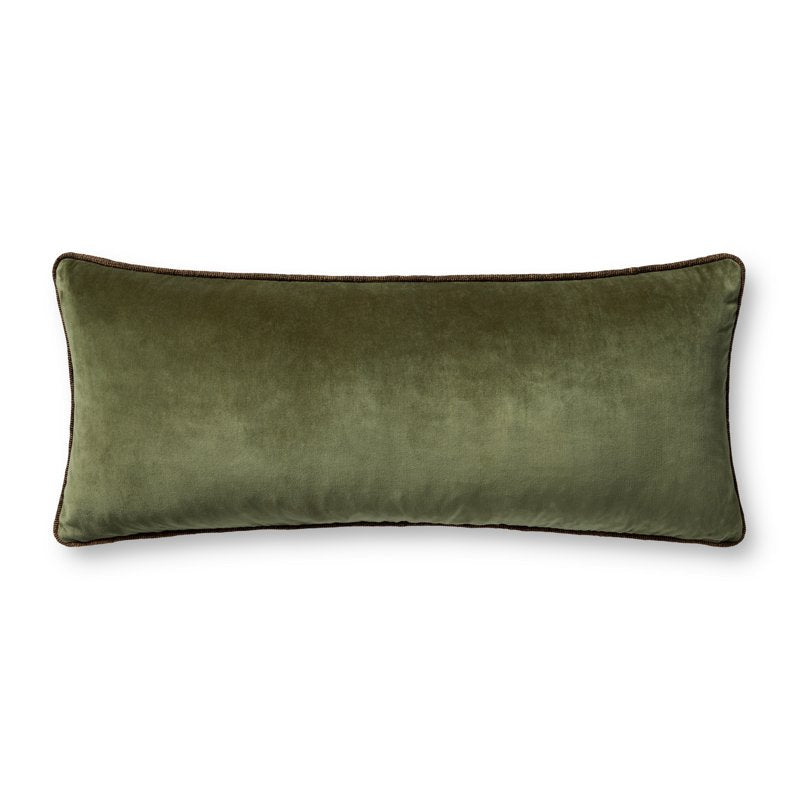 Dark Green Velvet Throw Pillow 22x22 Inches - Decorative Cushion for Living Room & Bedroom