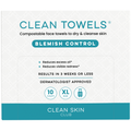 Blemish Control Disposable Face Towels, 10 Count