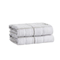 Cotton Dish Cloths 2 Pack - Highly Absorbent, Gray