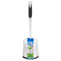 Toilet Bowl Brush and Holder Set - Discreet, Antimicrobial, Modern Design