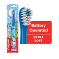 Kids Battery Toothbrush with Bluey Design - Vibrating Brush Head