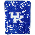 Kentucky Wildcats College Covers Raschel Throw Blanket - Twin Bedspread, 86" x 63" - Super Soft & Plush, Officially Licensed