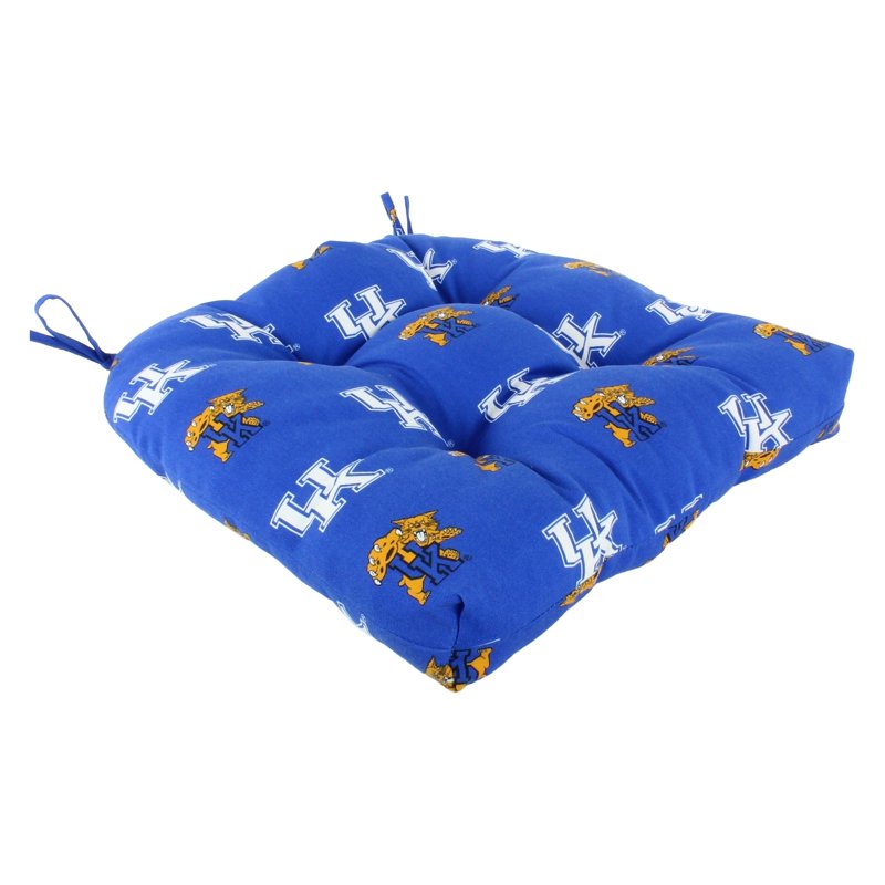 Kentucky Wildcats Patio Seat Cushion 20" x 20" x 3" - Blue