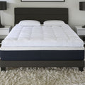 Comfort Tech 3-Inch Foam and Fiber Mattress Topper King - Serene Support, Coolmax Cover