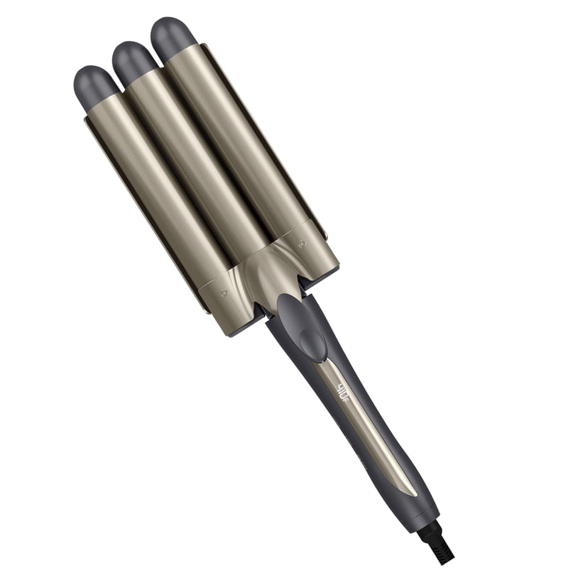 Triple Barrel Hair Waver, 1-Inch Ceramic & Tourmaline Curling Iron