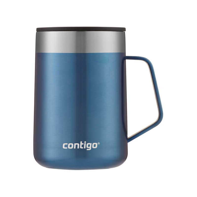 14 oz. Stainless Steel Mug - Vacuum Insulated - Blue Corn