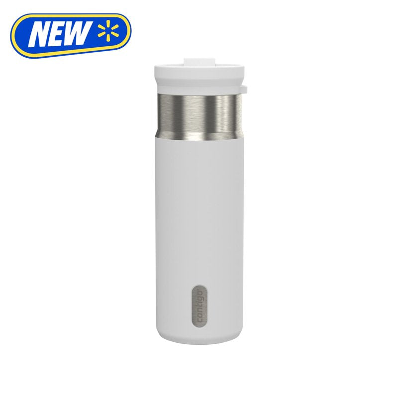 20 oz DualSip Leak-Proof Stainless Steel Water Bottle - Salt