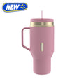 30 oz Leakproof Stainless Steel Water Bottle Tumbler - Pink Diamond Champagne