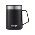 14oz Stainless Steel Mug with Handle - Licorice Color