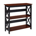 Oxford 3 Tier Bookcase Entryway Hall Table - Multiple Colors