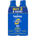 Sport Sunscreen Spray SPF 30, Water Resistant, 5.5 oz - Pack of 2