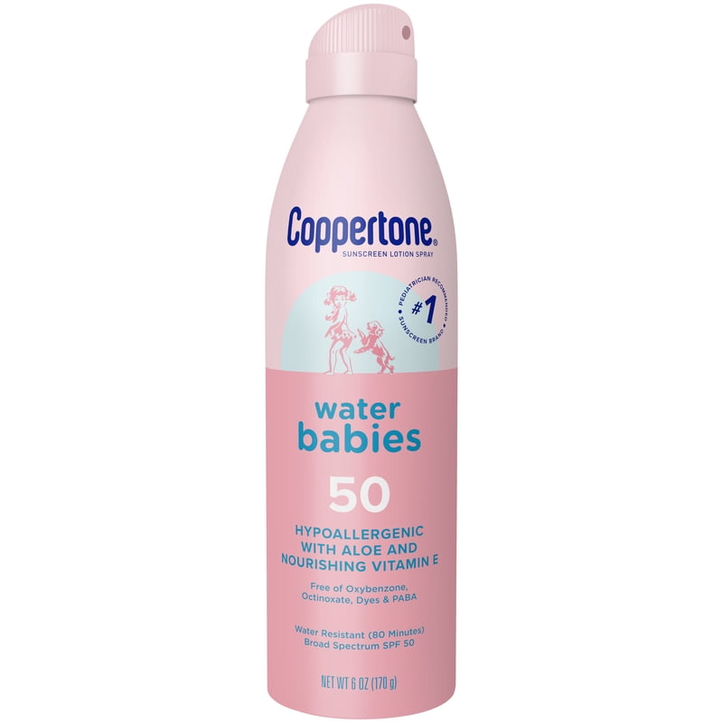 WaterBabies Broad Spectrum SPF 50 Baby Sunscreen Spray