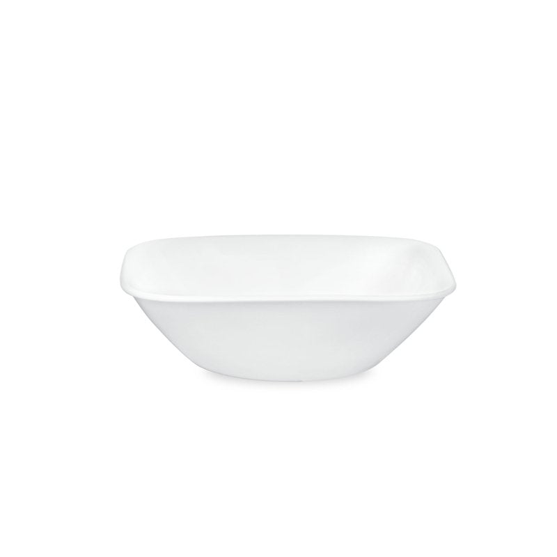 Square Soup Bowl - 22 Oz Pure White - Single