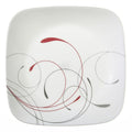 Square 9" Salad Plate - Corelle Splendor Design - Single