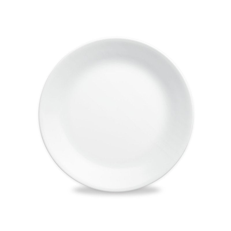 Winter Frost White Dinner Plate - 10.25 Inch Durable Glass