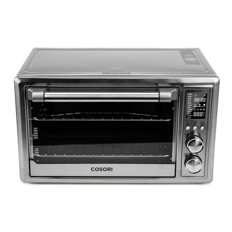 Smart Air Fryer Toaster Oven - 32-Quart Stainless Steel 12-in-1 Countertop