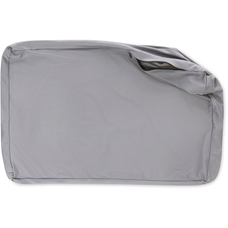 Microbead Pillow Cover Large Extra Smooth Cooling Dark Grey - Variation of Standard Gray