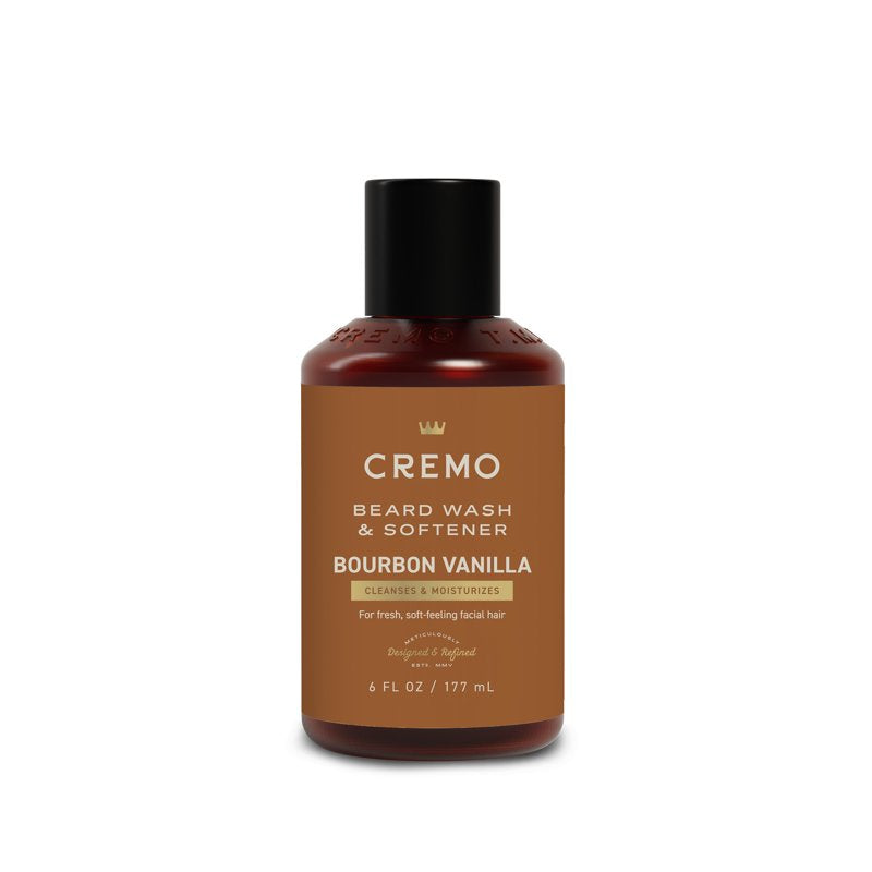 2-in-1 Beard & Face Wash - Bourbon Vanilla Scent, 6 fl oz