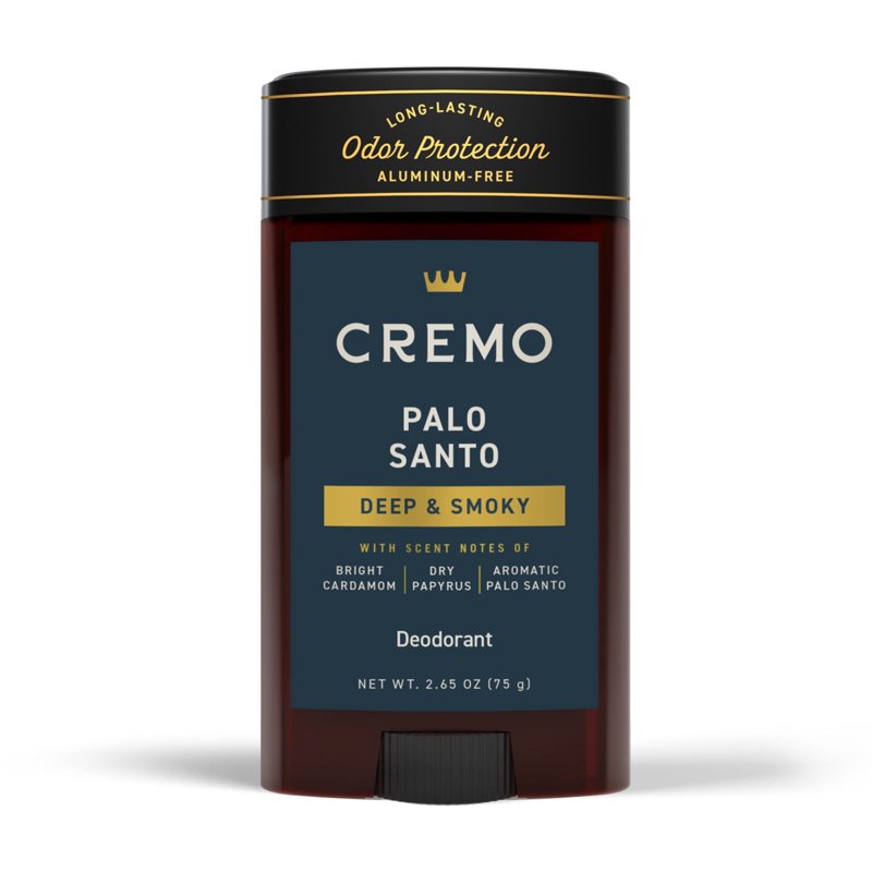 Aluminum-Free Palo Santo Deodorant for Men - 48-Hour Odor Protection