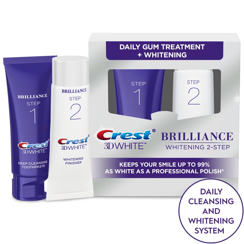 2-Step Toothpaste System, Daily Cleansing & Polishing Set