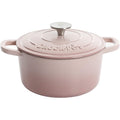 5-Quart Enamel Cast Iron Dutch Oven - Blush Pink