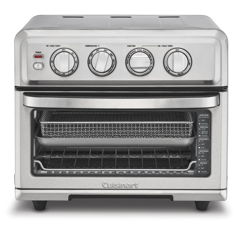Air Fryer Toaster Oven with Grill - 8-in-1 Stainless Steel Countertop Oven