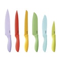 12-Piece Ceramic Coated Knife Set with Blade Guards