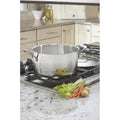6 Qt. Stainless Steel Sauce Pot with Lid - Induction Compatible