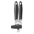 Ergonomic Can Opener with Curved Handle - Black