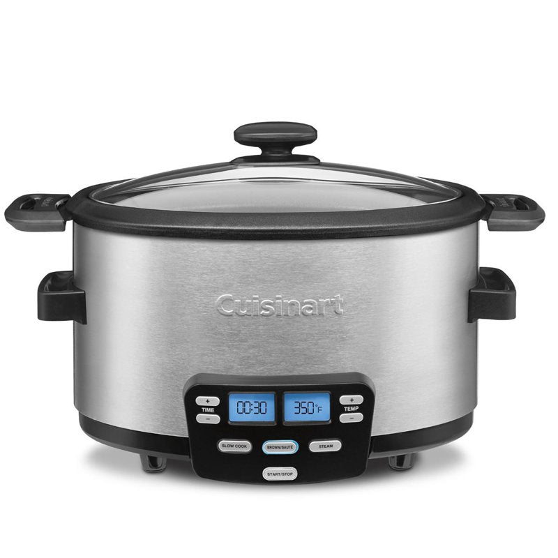 4-Quart Multicooker with Brown/Sauté & Slow Cook Functions