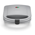 Dual-Slot Nonstick Sandwich Maker with Ceramic Plates