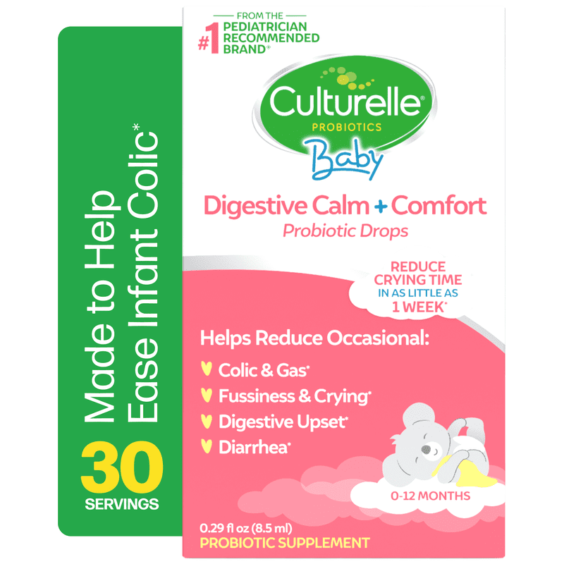 Baby Probiotic Drops for Digestive Support & Comfort - 30 Servings