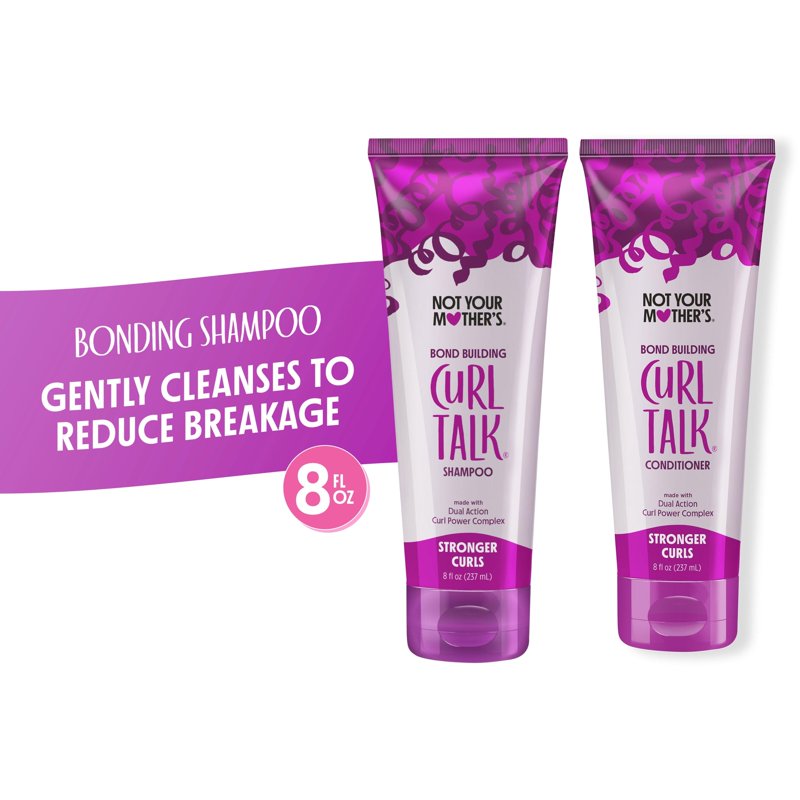 Curl Care Shampoo & 3-in-1 Conditioner Set - 12 fl oz, 2 Pack