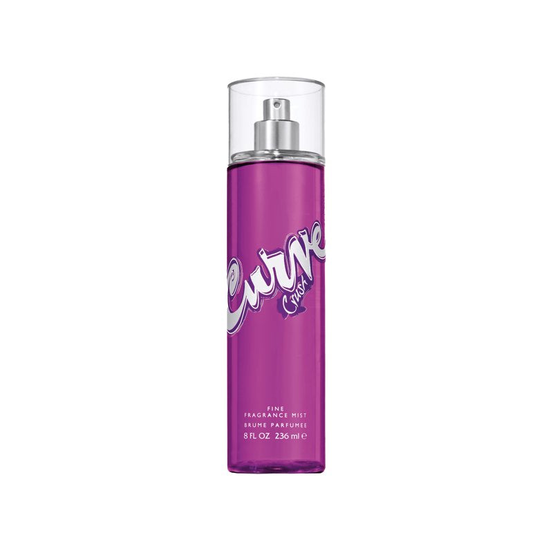 Curve Crush Fine Fragrance Body Spray for Women, Long-Lasting Scent, 8 fl oz
