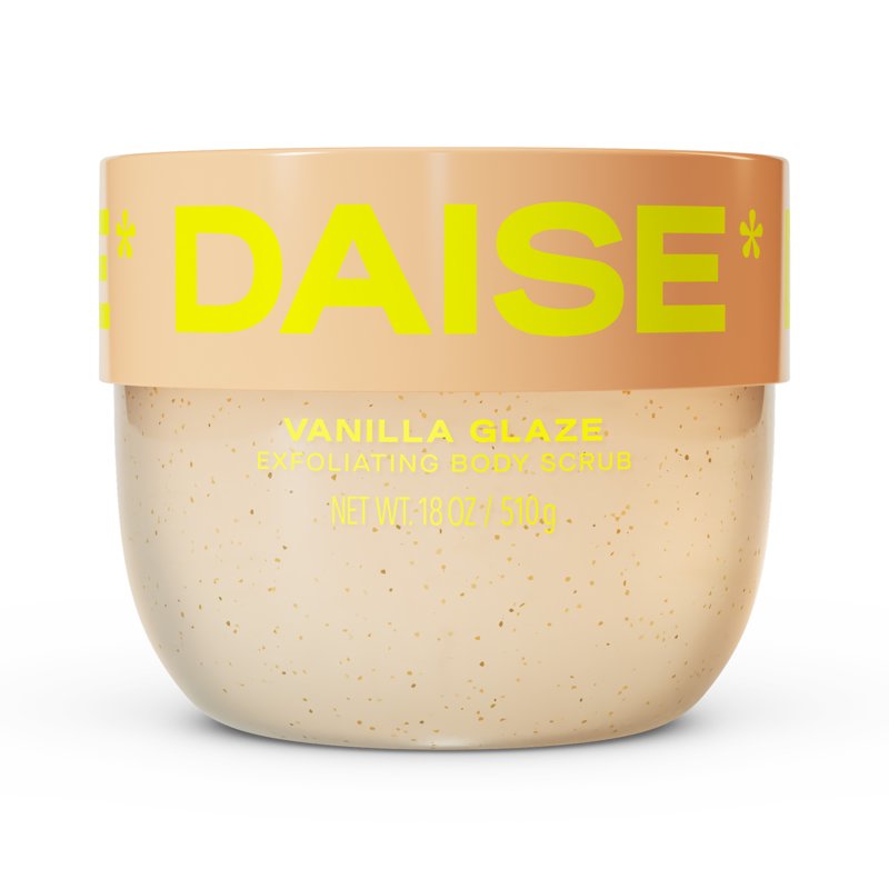 Exfoliating Body Scrub - Vanilla Glaze, 18 OZ for Soft Skin