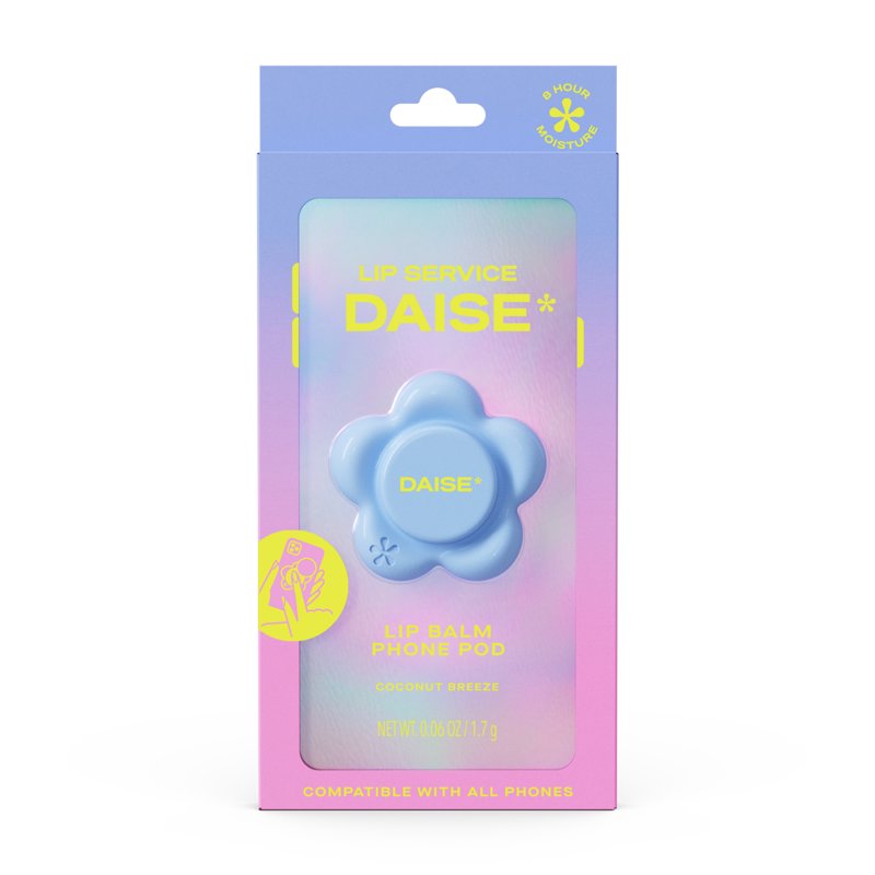 Phone-Ready Moisturizing Lip Balm Pod with Vitamin E & Shea Butter