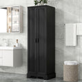 DEALTOPS Black 5-Tier Storage Cabinet with Adjustable Shelves - Home & Living