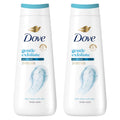 Gentle Exfoliating Body Wash with Sea Minerals - 20 Fl Oz, 2-Pack