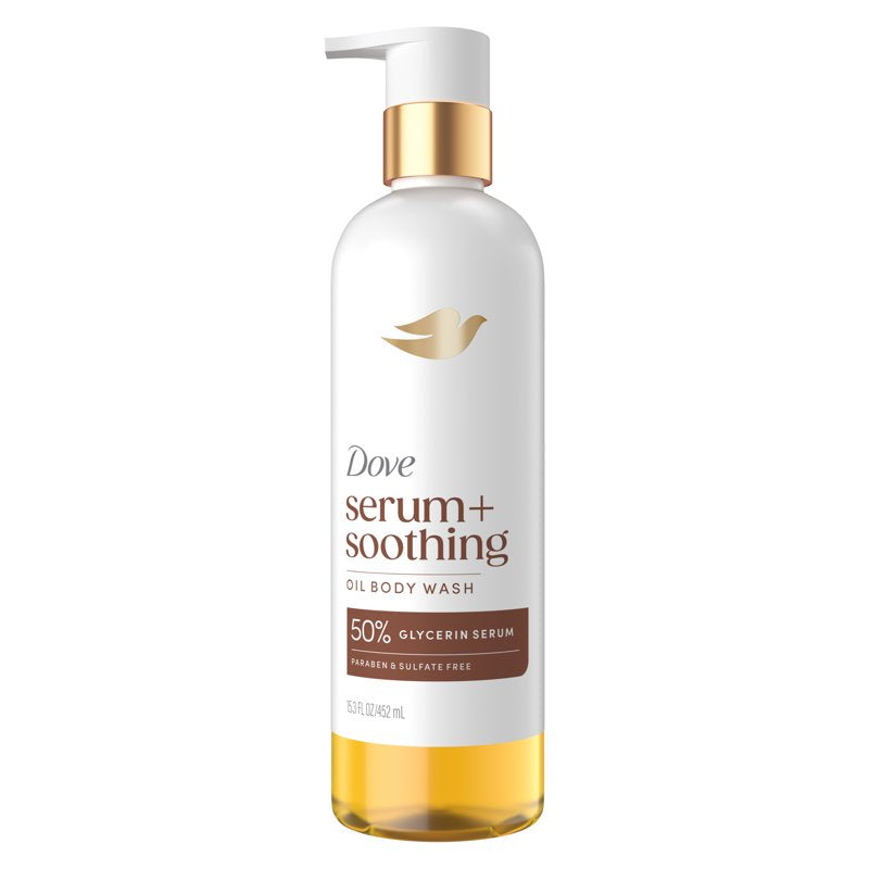 Dove Radiance Soothing Oil Body Wash - Almond Oil & Sandalwood, 15.3 fl oz