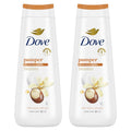 Dove Pampering Body Wash with Shea Butter & Vanilla - 20 fl oz 2 Pack