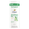Aluminum-Free Deodorant Stick, Cucumber & Green Tea, 72-Hour Protection, 2 Pack