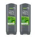 Dove Men+Care Extra Fresh Body Wash - 18 fl oz, 2 Count