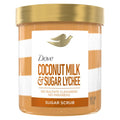 Coconut Milk & Lychee Sugar Body Scrub - Gentle Exfoliating Skin Treatment